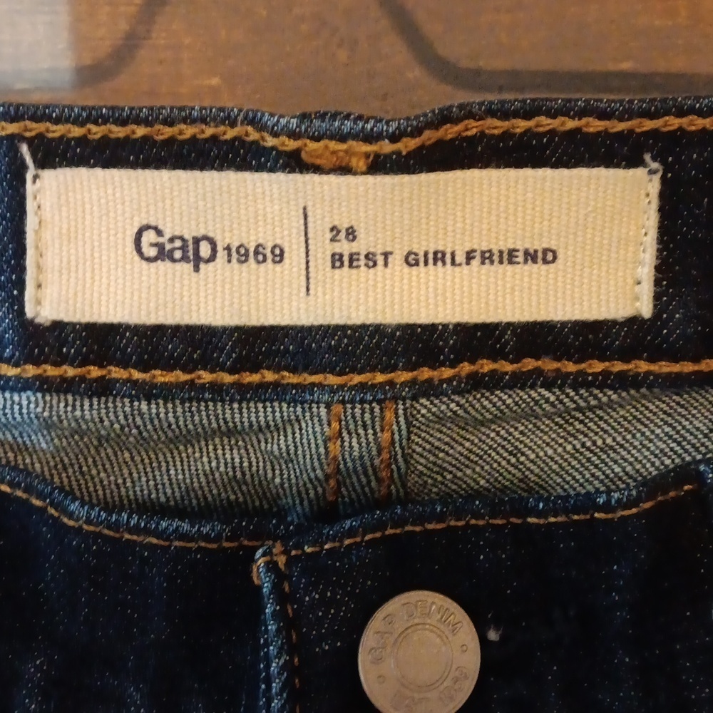 Gap Best Girlfriend Cropped Jean 28 - Picture 3 of 5